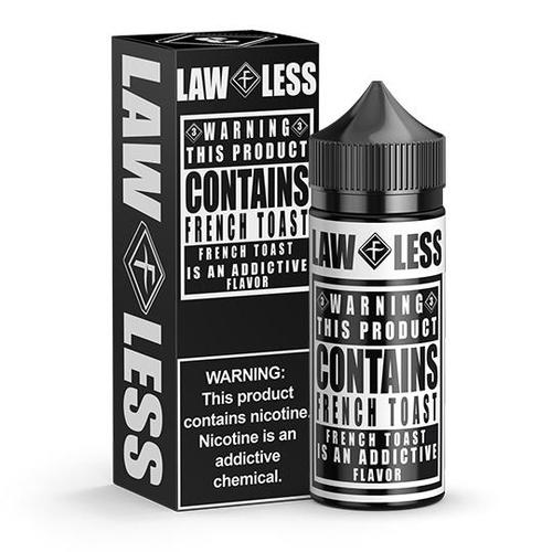 Law Less French Toast by Warning E-Liquid 100ml 0mg