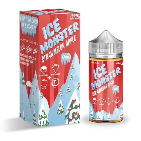 Ice Monster Strawmelon Apple Jam Monster 100ml 3mg