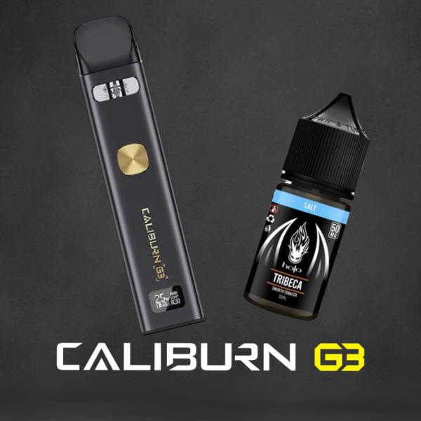 Combo Oferta Caliburn G3 + 1 Sal Halo o king Crest Bar de 🎁