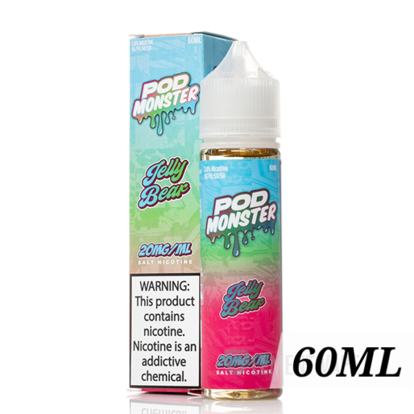 Salt Pod Monster Jelly Bear 20MG 60ml (NEW by Jam Monster)