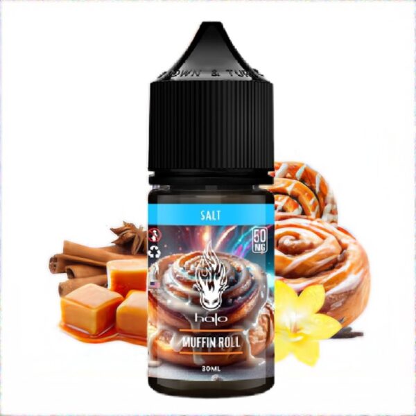 Salt Halo Muffing Roll 35MG 30ml Nuevo Sabor 2025