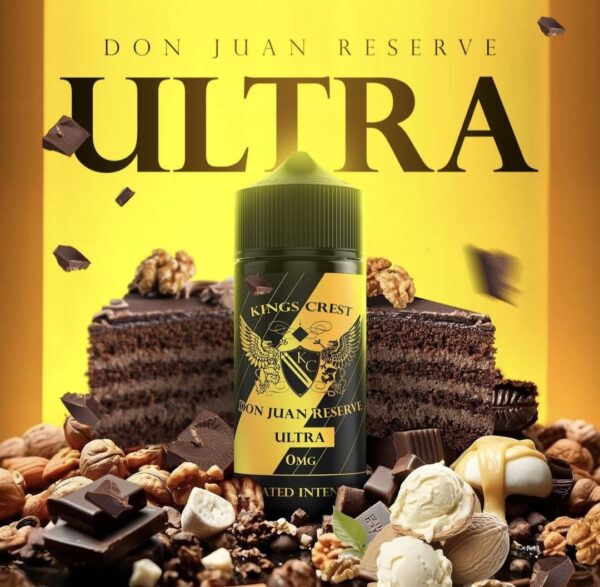 Kings Crest Don Juan Reserve ULTRA 120ML 3MG eliquid - Imagen 3