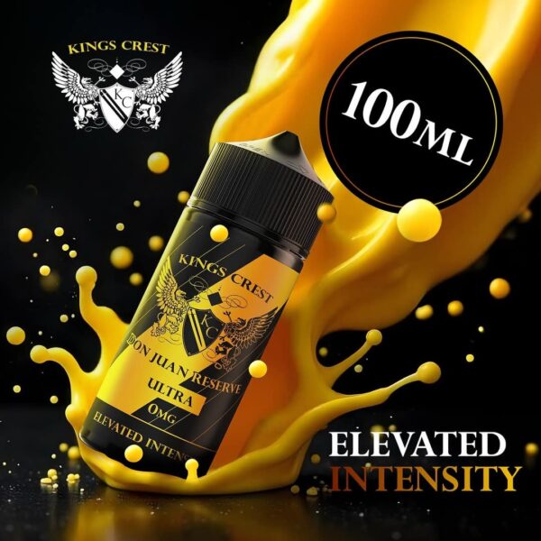 Kings Crest Don Juan Reserve ULTRA 120ML 3MG eliquid - Imagen 4