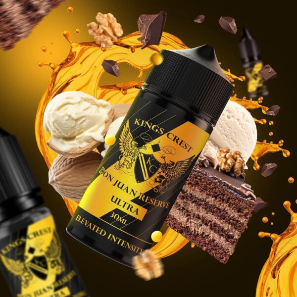 Kings Crest Don Juan Reserve ULTRA 120ML 3MG eliquid - Imagen 5