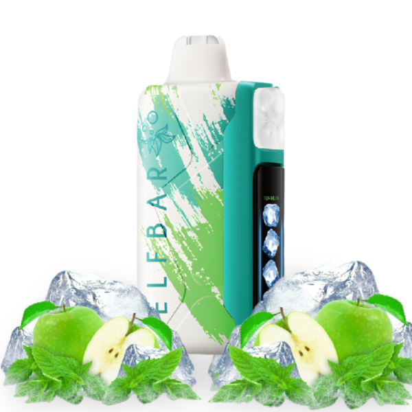 Pod Descartable Elfbar ICE King 40k Green Apple Ice 40000 puff 5%