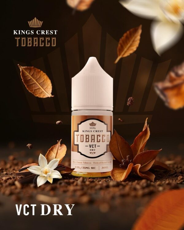 Kings Crest Salt Tobacco Dry 35MG 30ml - Imagen 2