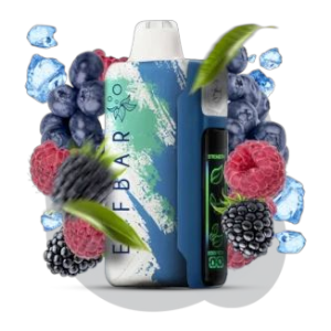 Pod Descartable Elfbar Nik King Blue Razz ICE (Ajusta la Nicotina a tu medida)