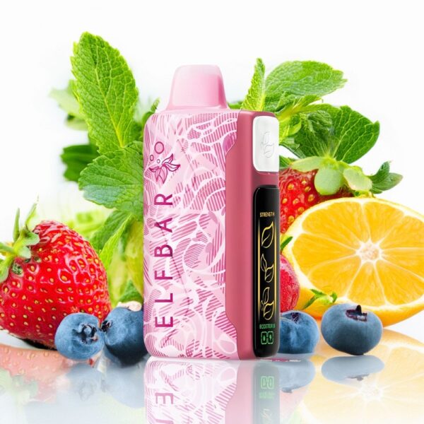 Pod Descartable Elfbar Nik King Mixed Berries Tea 40K (Adapta la nicotina a tu necesidad)