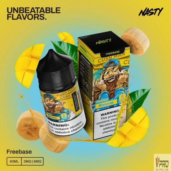 Nasty eliquid Cushman Banana 3MG 60ml - Imagen 2