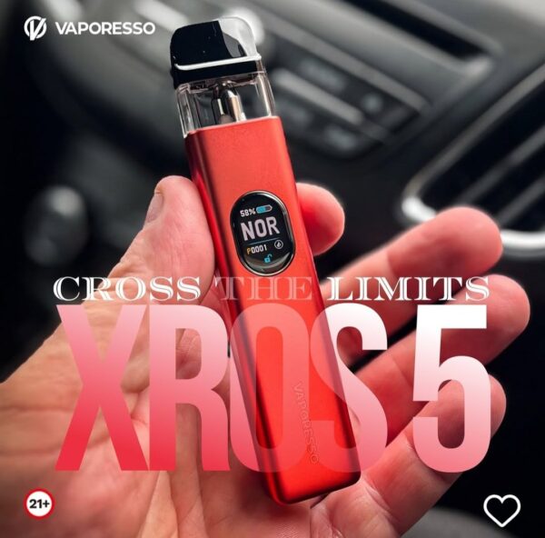 Pod Vaporesso XROS 5 Core 3.0 2025 (colores Black, Blue Silk, Grey Silk, Violet Silk) - Imagen 6