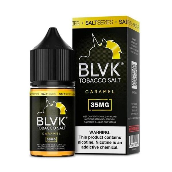 BLVK Salt Tobacco Caramel 35MG 30ml - Imagen 2