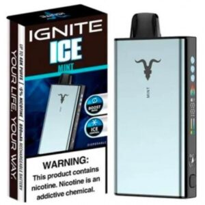Pod Descartable Ignite V400 ICE Mint 40000 puff 5%