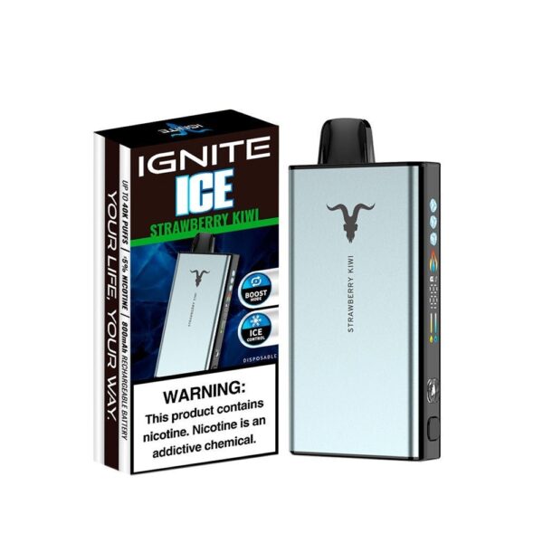 Pod Descartable Ignite V400 ICE Strawberry Kiwi 40000 puff 5%