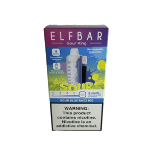 Descartable Elfbar 40k SOUR KING Sour Blue Razz 40000 puff 5%