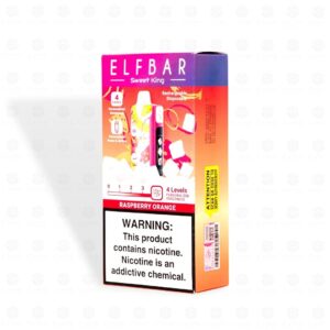 Descartable Elfbar 40k Sweet King Raspberry Orange 40000 puff 5%