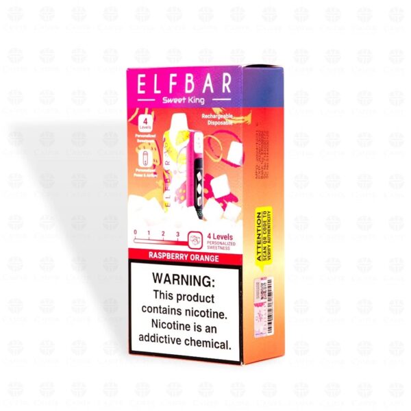 Descartable Elfbar 40k Sweet King Raspberry Orange 40000 puff 5%