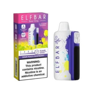 Descartable Elfbar 40k SOUR KING Peach Raspberry 40000 puff 5%