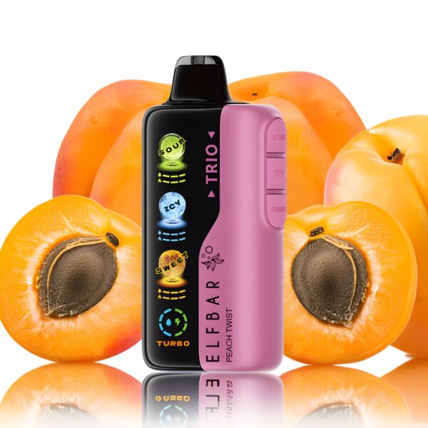 Descartable Elfbar Trio Peach Twist 40000 puff 5% - Imagen 2