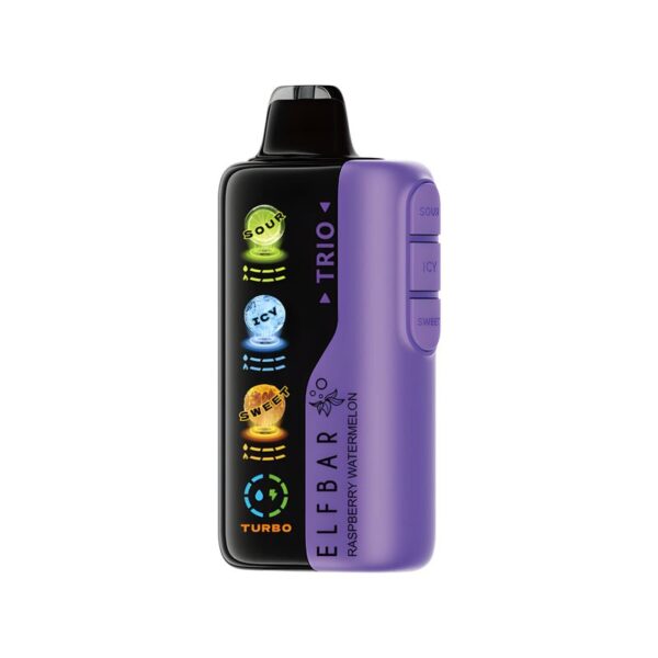 Descartable Elfbart trio Raspberry Watermelon 40000 puff 5%