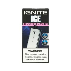 Descartable Ignite ICE V400 Strawberry Banana 40000 puff 5%