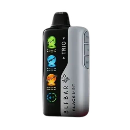 Pod Descartable Elfbar Trio 40k Black Mint 40000 puff 5%