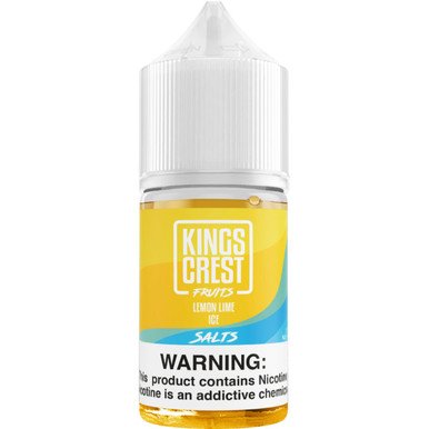 Kings Crest Salt Lemon Lime ICE "NEW" 35MG 30ml