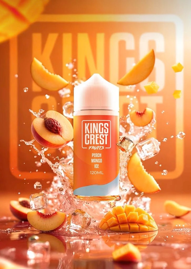 Kings Crest Peach Mango ICE 120ml 3MG - Imagen 2