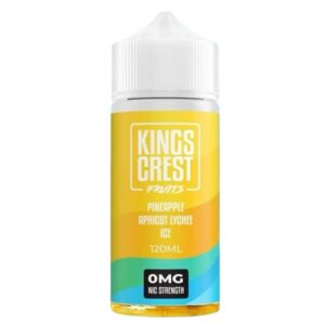 King Crest Pineapple Apricot Lychee Ice 120ml 3MG