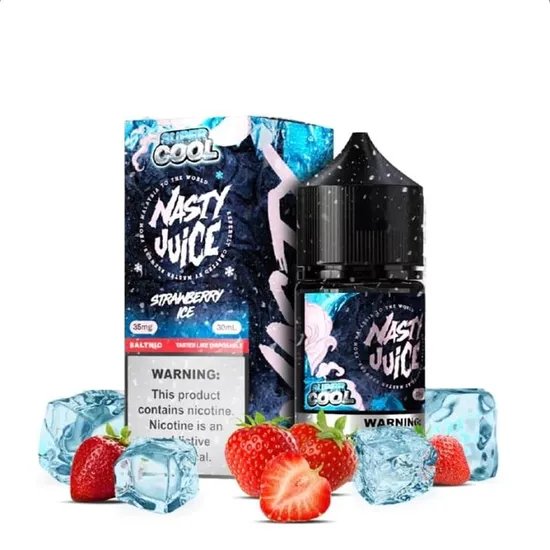 Nasty Salt Super Cool Strawberry Ice 35MG 30ml - Imagen 2