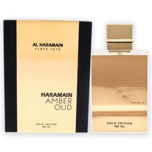 Perfume Arabe Amber Oud Gold Edition de Al Haramain x 100ml Original Hombre