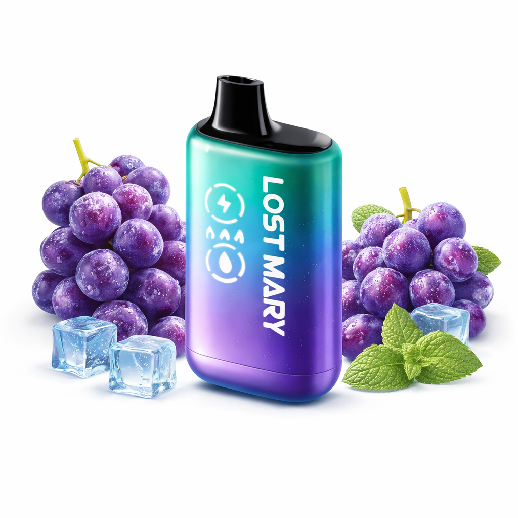 Pod Descartable Lost Mary Grape Ice ❄️ 35000 puff 5%