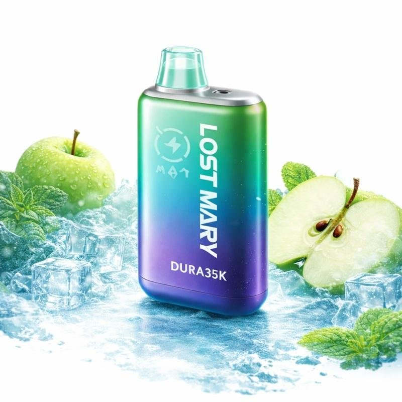 Pod Descartable Lost Mary Green Apple ❄️ 35000 puff 5%