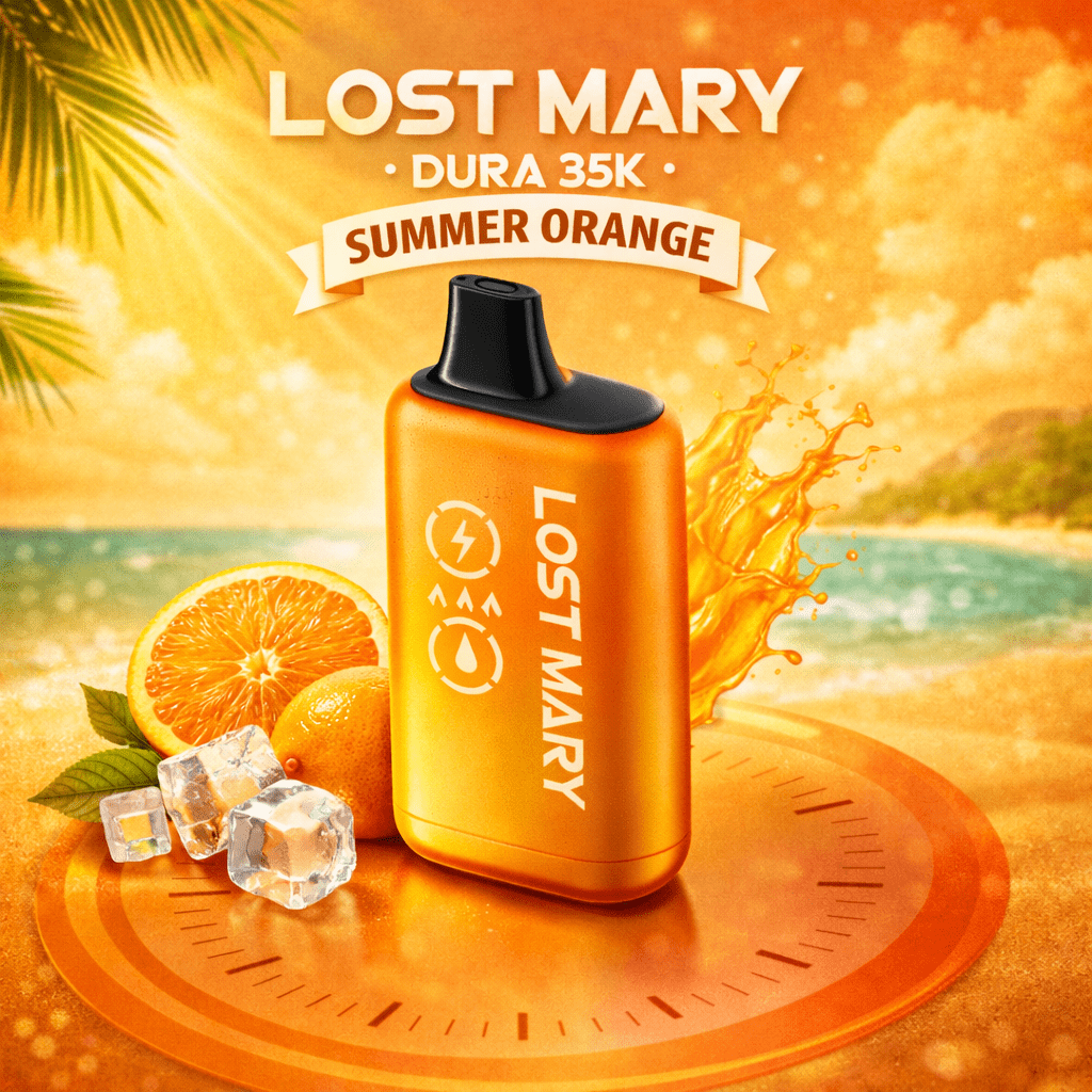 Pod Descartable Lost Mary Summer Orange Ice ❄️ 35000 puff 5% - Imagen 2