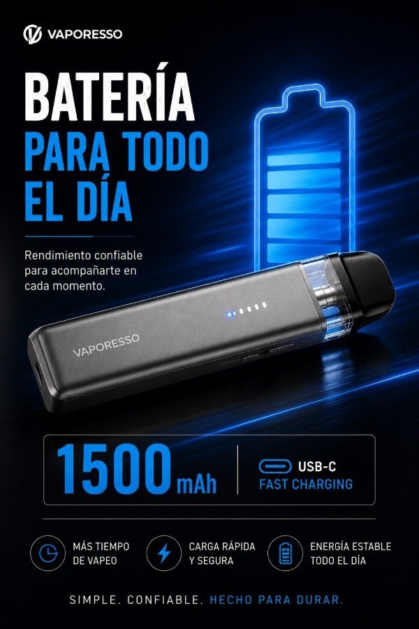 Pod Kit Vaporesso Xros 6 Mini Black & Pink (Adicionando 10k te llevas de regalo Salt Halo o Kings Crest) - Imagen 4