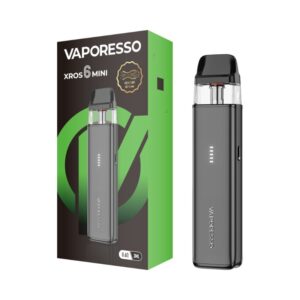 Pod Kit Vaporesso Xros 6 Mini Black & Pink (Adicionando 10k te llevas de regalo Salt Halo o Kings Crest)