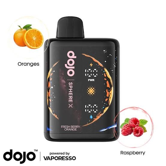 Pod Descartable Fresh Berry Orange Vaporesso Dojo Sphere x 40k 5% - Imagen 3