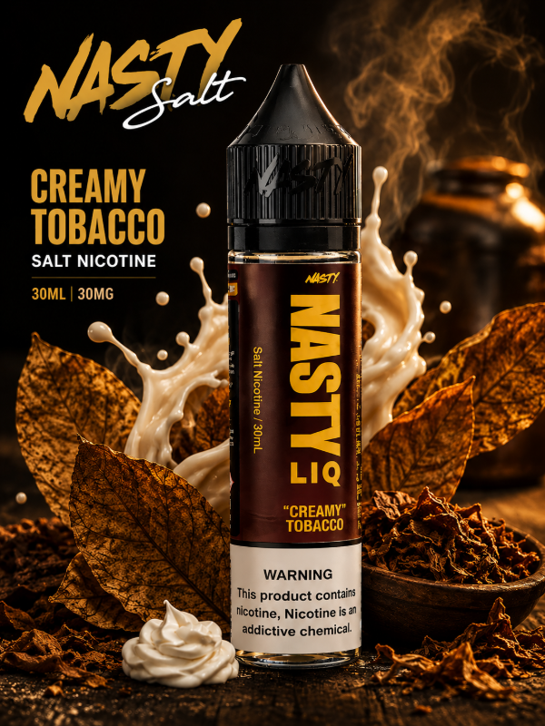 Nasty Salt Creamy Tobacco 35MG 30ml - Imagen 3